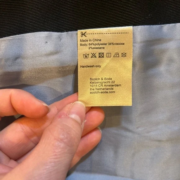 Scotch & Soda Black Halter Vest Top - Picture 8 of 8